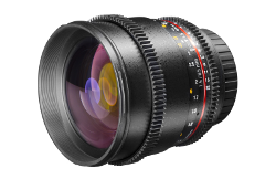 Walimex Pro, VDSLR, Objektive, Optik, rent