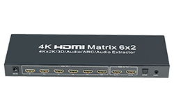 HDMI, Splitter, Switcher, 6x2, rent